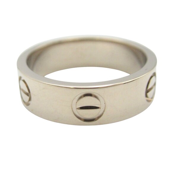 CARTIER Authentic 18k Silver Love Ring - Picture 3 of 8